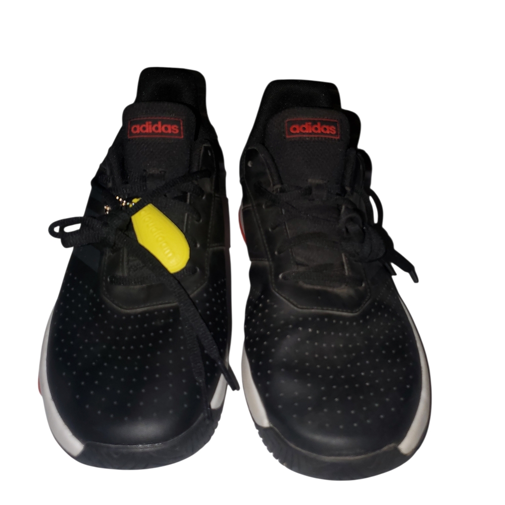 Adidas Men's Black and Red Sneakers